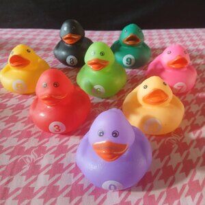 Rubber ducky numbered